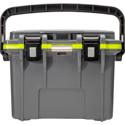 pelican 14qt gray green personal cooler t