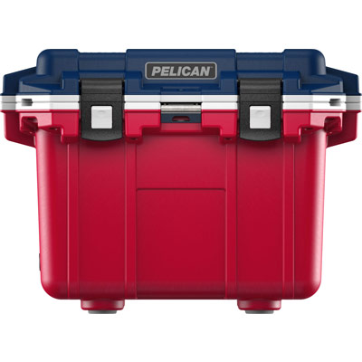 pelican drink cooler 30qt americana red white blue t